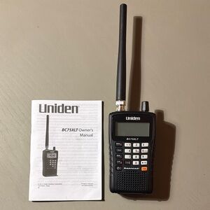 Uniden BC75XLT Two-Way Radio - Black